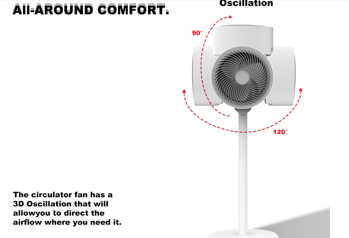 dc circulator stand fan adjustable height dc circulator stand fan adjustable height