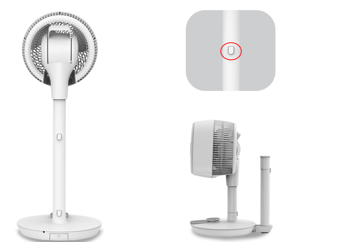 dc circulator stand fan adjustable height hts f601b dc circulator stand fan adjustable height hts f601b