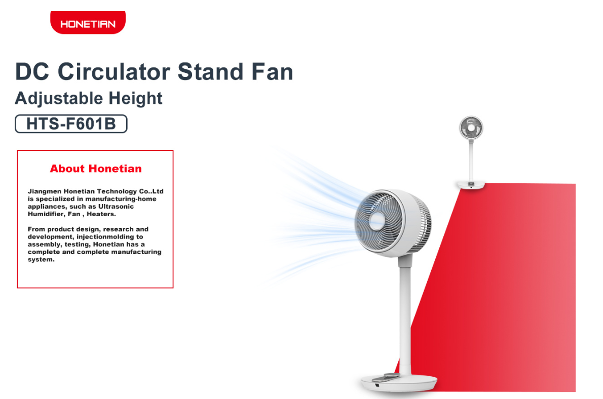 dc circulator stand fan adjustable height hts f601b dc circulator stand fan adjustable height hts f601b