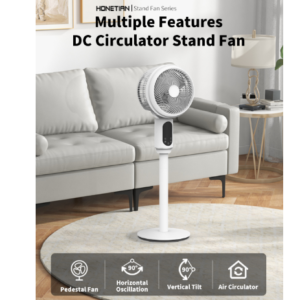 dc circulator stand fan speech control hts f618