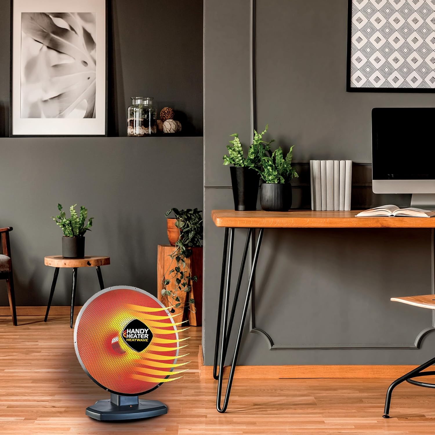 handy heater heatwave heat dish parabolic space heater handy heater heatwave heat dish parabolic space heater