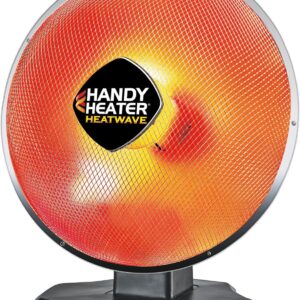 handy heater heatwave heat dish parabolic space heater